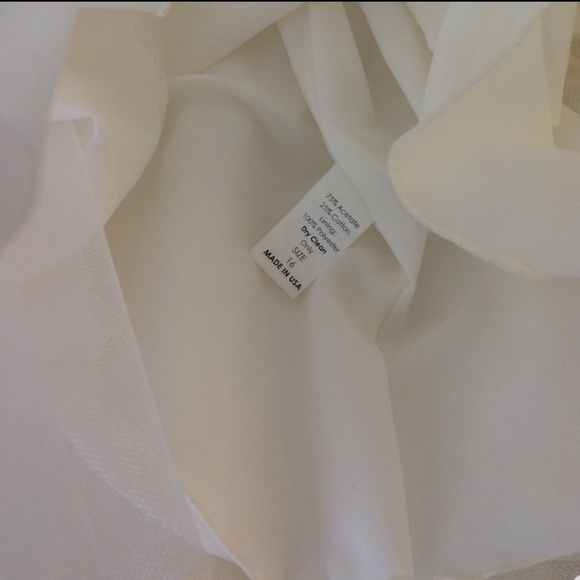 Zoe Ltd Girls Formal Dress Ivory Size 16 - Picture 7 of 12